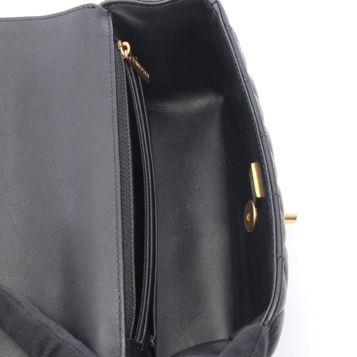 CHANEL Matelasse Top Handle Shoulder Bag