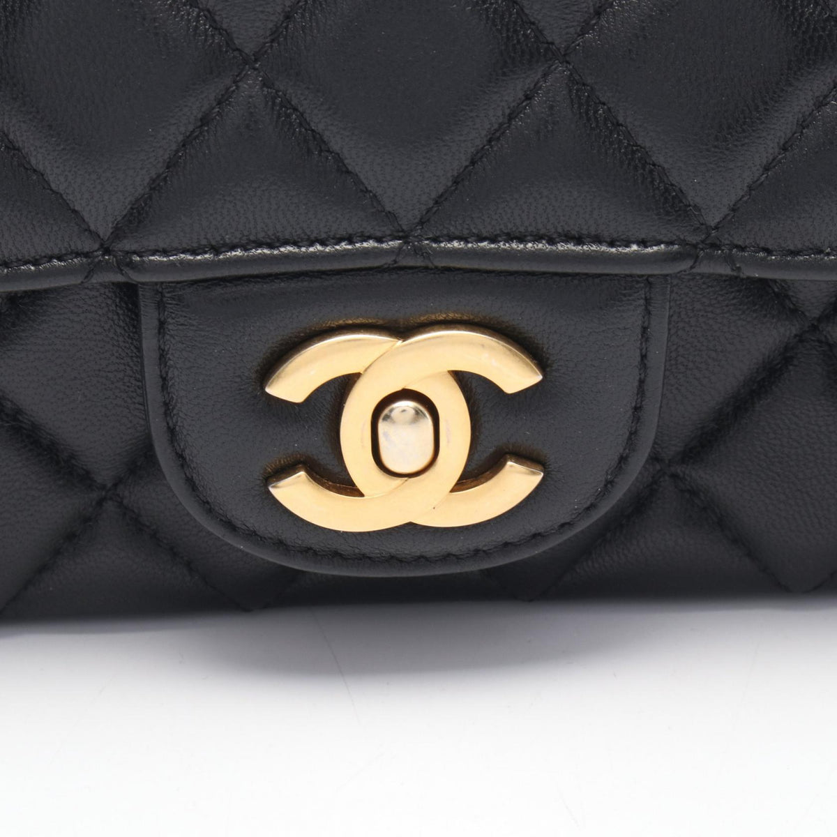 CHANEL Matelasse Top Handle Shoulder Bag