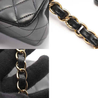 CHANEL Matelasse Double Flap Bag Black