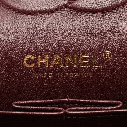 CHANEL Matelasse Double Flap Bag Black