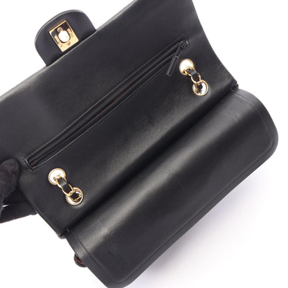 CHANEL Matelasse Double Flap Bag Black