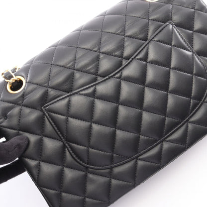 CHANEL Matelasse Double Flap Bag Black