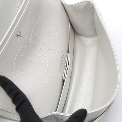 CHANEL 2.55 Matelassé Bag Silver