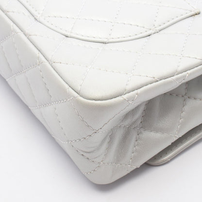 CHANEL 2.55 Matelassé Bag Silver