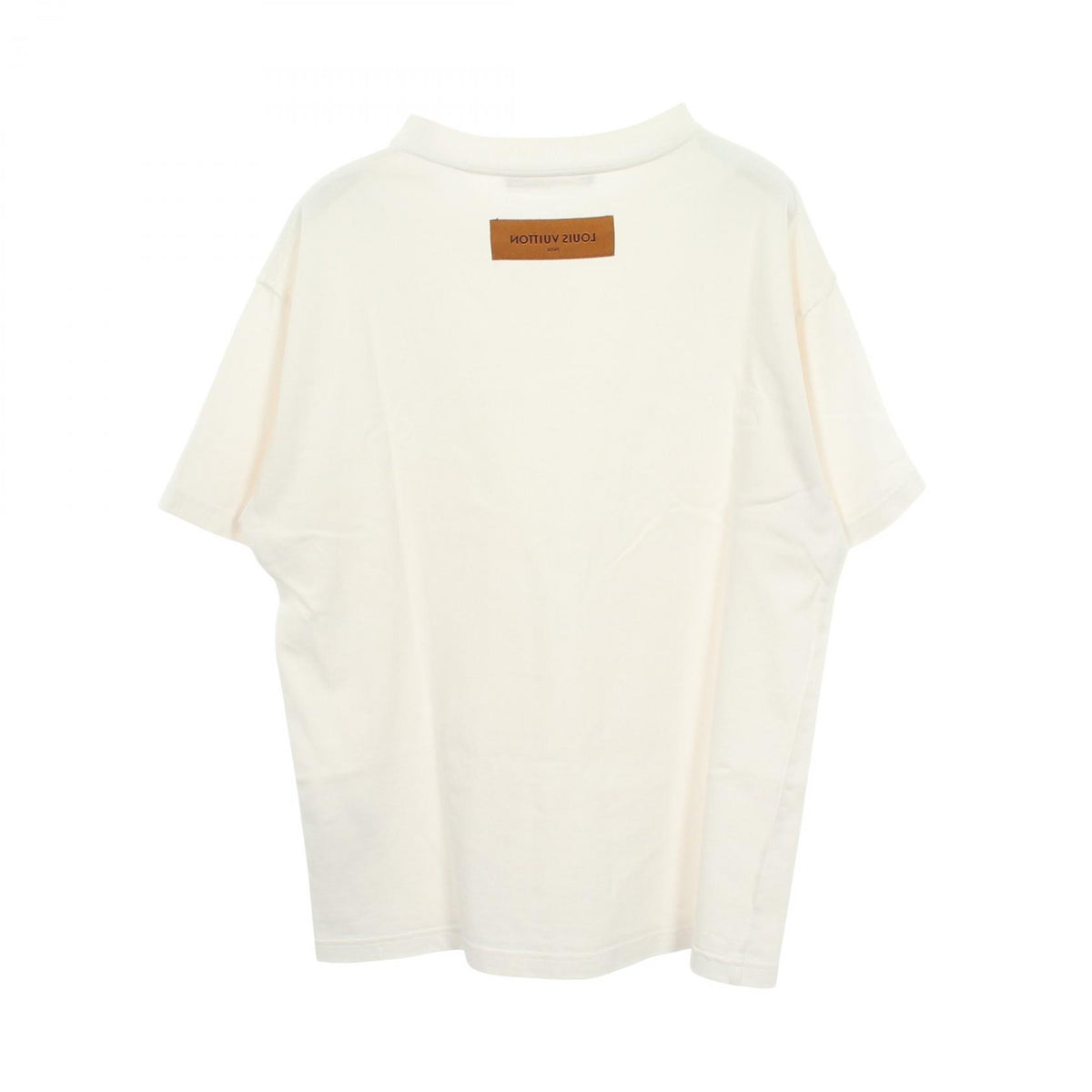 LOUIS VUITTON Inside Out Crewneck Cotton T-Shirt Size XS
