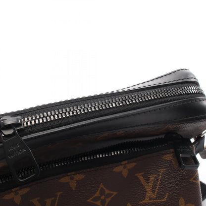 LOUIS VUITTON Trio Messenger Monogram Macassar Bag Brown