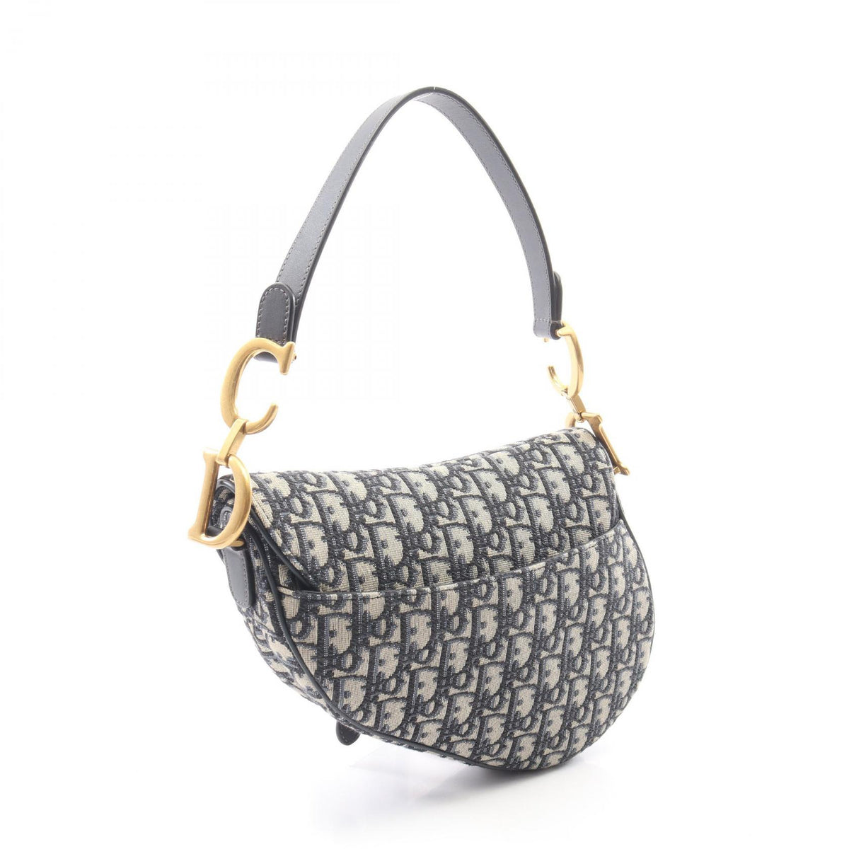 Dior Saddle Oblique Jacquard Leather Bag