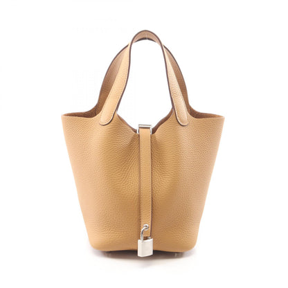 HERMES Picotin Lock PM Handbag Beige
