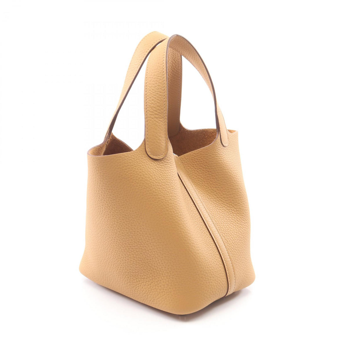 HERMES Picotin Lock PM Handbag Beige