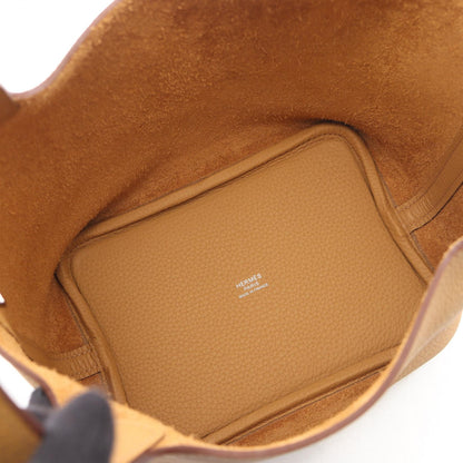 HERMES Picotin Lock PM Handbag Beige