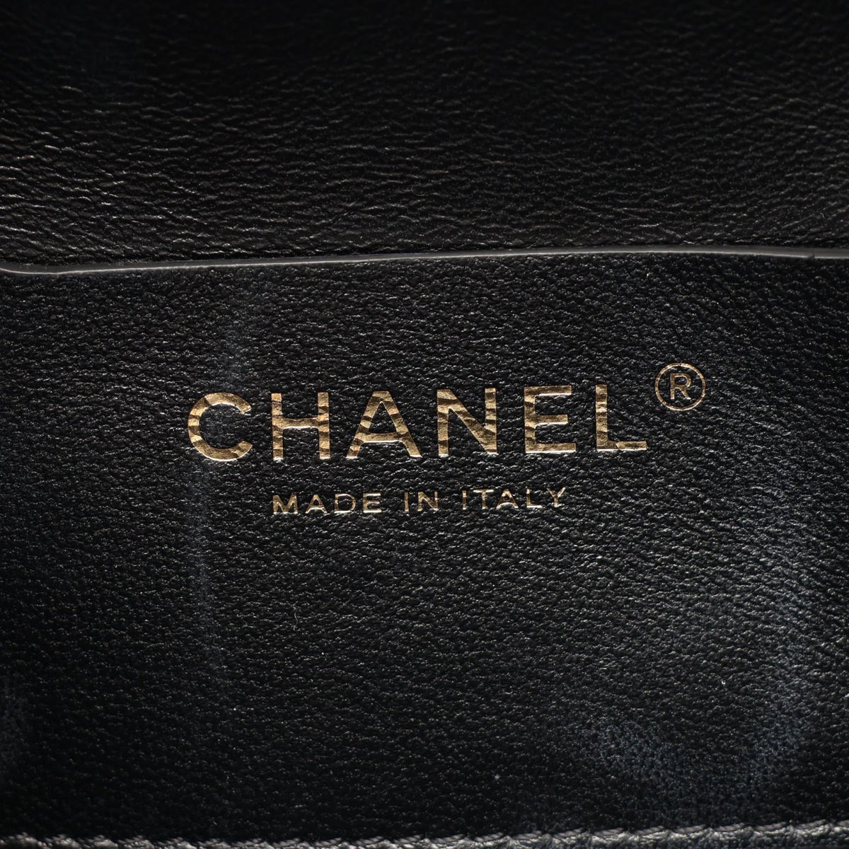 CHANEL Matelassé Top Handle Bag Black