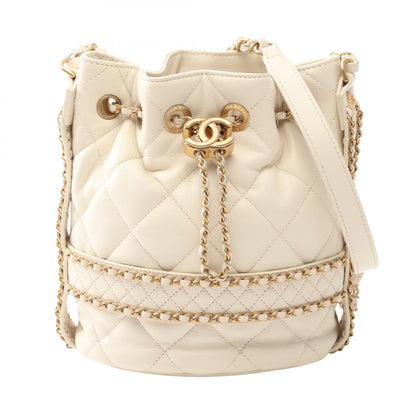 CHANEL Matelasse Drawstring Shoulder Bag