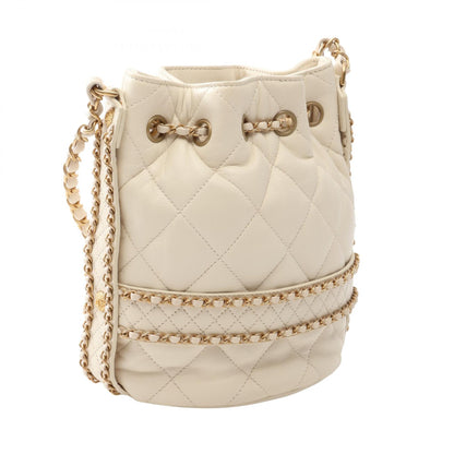 CHANEL Matelasse Drawstring Shoulder Bag