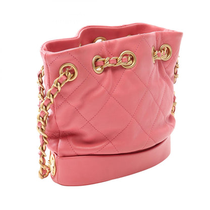 CHANEL Matelasse Lambskin Bag Pink
