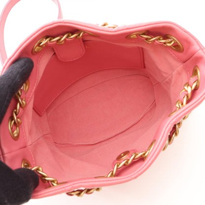 CHANEL Matelasse Lambskin Bag Pink