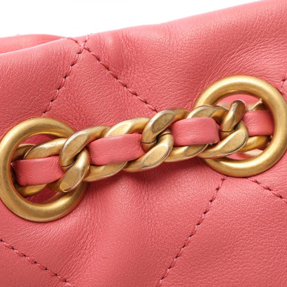 CHANEL Matelasse Lambskin Bag Pink