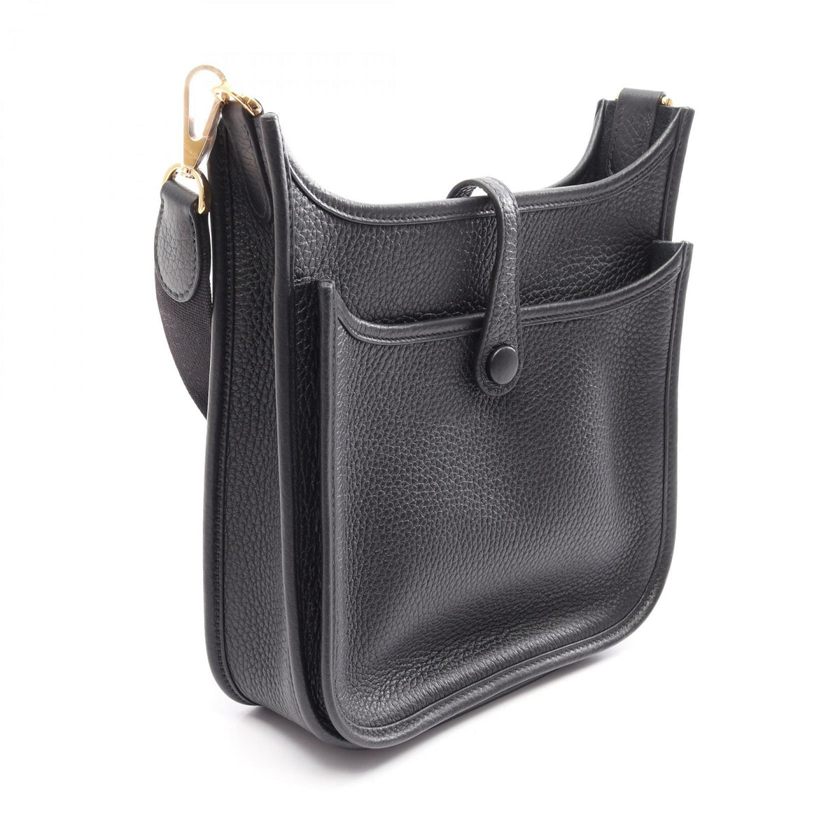 HERMES Evelyne 23 Taurillon Bag Black