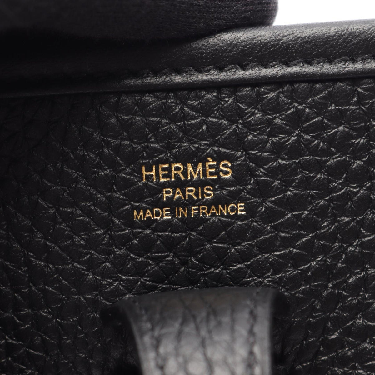 HERMES Evelyne 23 Taurillon Bag Black