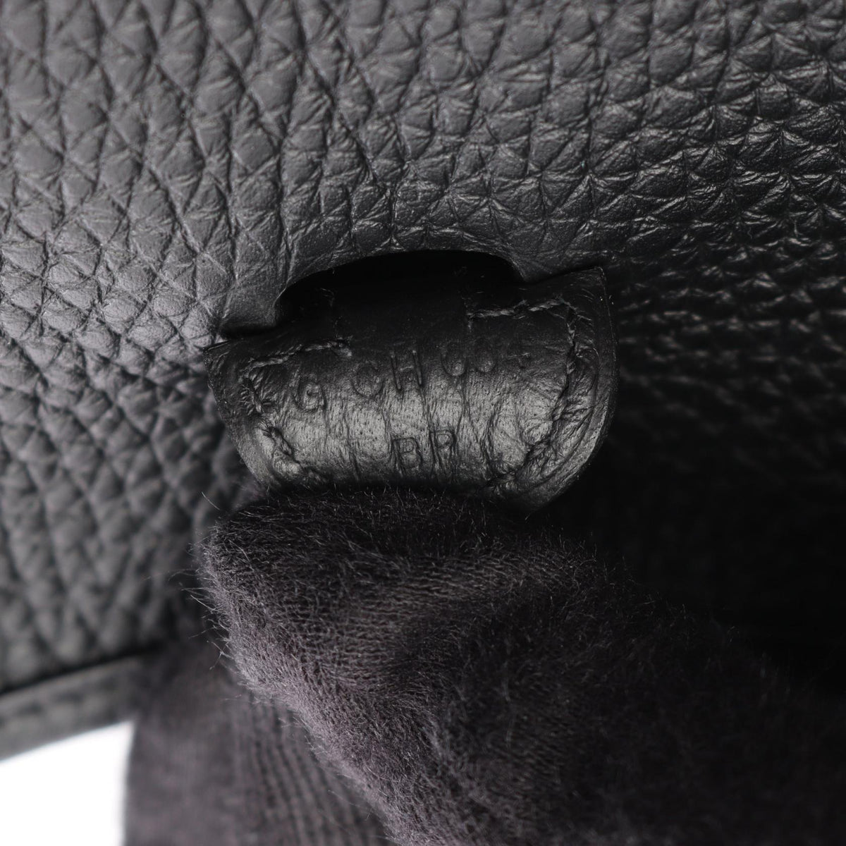 HERMES Evelyne 23 Taurillon Bag Black