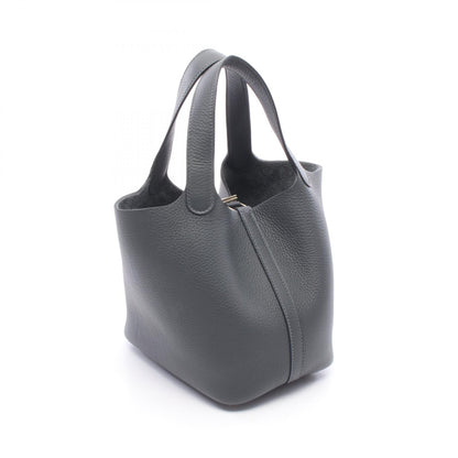 HERMES Picotin Lock PM Gris Handle Bag