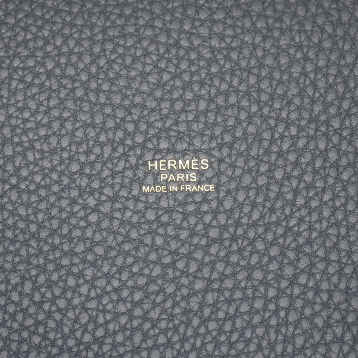 HERMES Picotin Lock PM Gris Handle Bag
