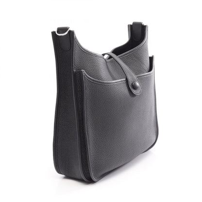 HERMES Evelyne 3 PM Taurillon Bag Black