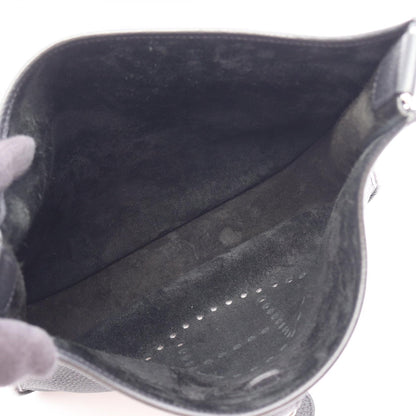 HERMES Evelyne 3 PM Taurillon Bag Black