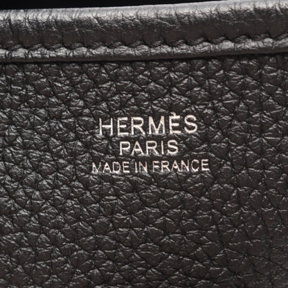 HERMES Evelyne 3 PM Taurillon Bag Black