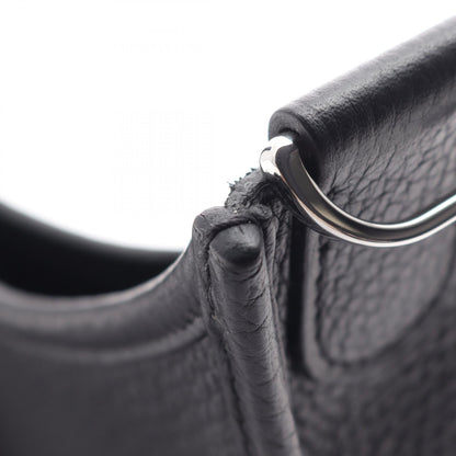 HERMES Evelyne 3 PM Taurillon Bag Black