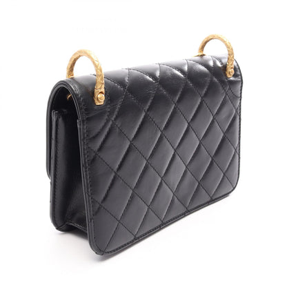 CHANEL Matelasse Small Flap Bag Black