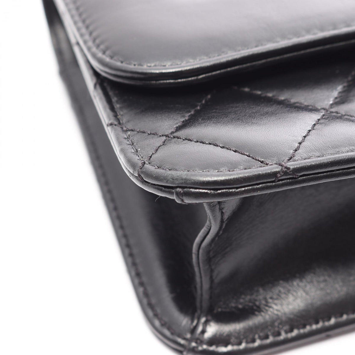CHANEL Matelasse Small Flap Bag Black