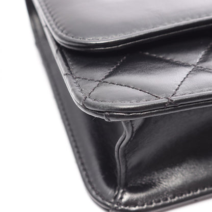 CHANEL Matelasse Small Flap Bag Black