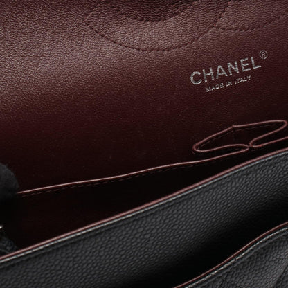 CHANEL Matelasse 30 Caviar Skin Bag, Black