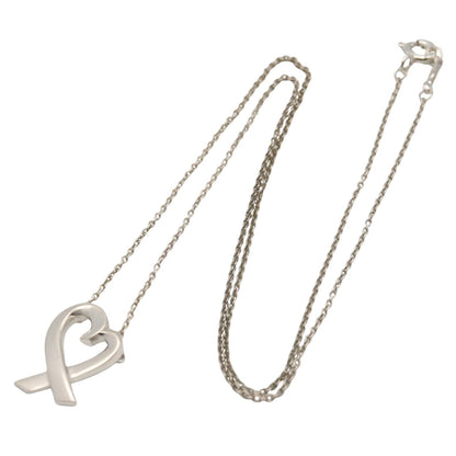 TIFFANY&CO Loving Heart SM Silver Necklace