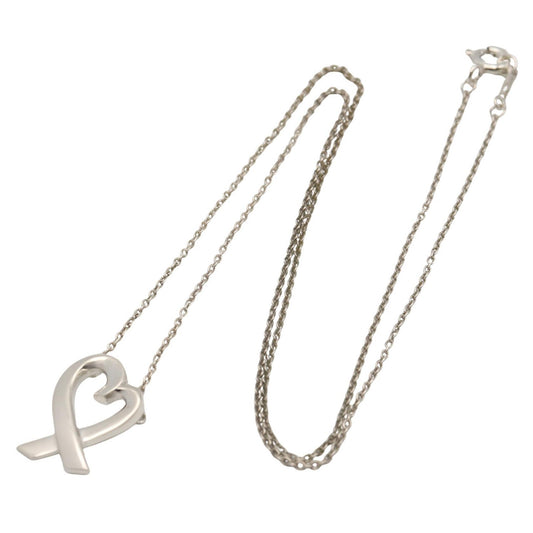 TIFFANY&CO Loving Heart SM Silver Necklace