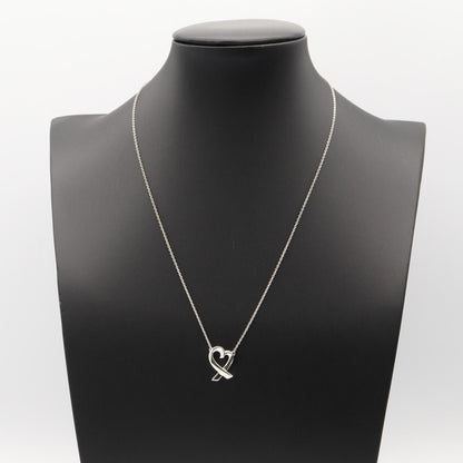 TIFFANY&CO Loving Heart SM Silver Necklace