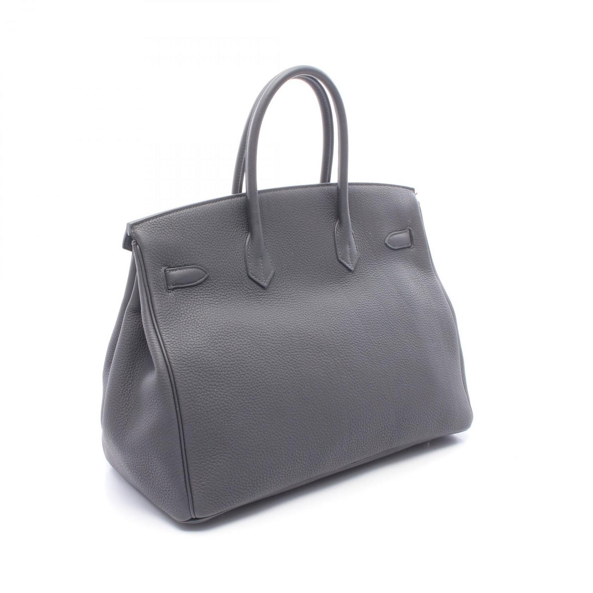 HERMES Birkin 35 Ardoise Togo Silver HW Handbag