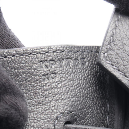 HERMES Birkin 35 Ardoise Togo Silver HW Handbag