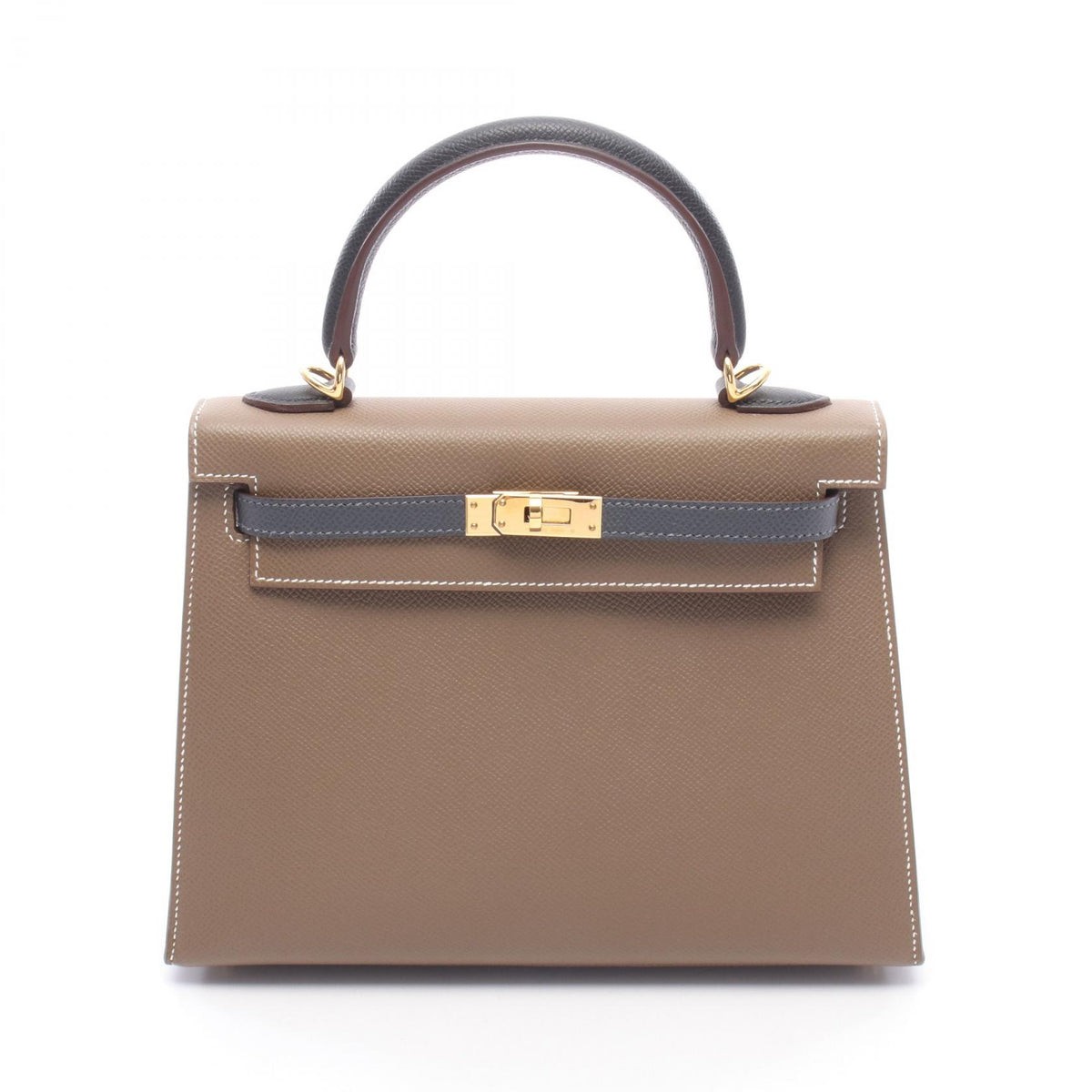 HERMES Kelly 25 Tricolor 2WAY Handbag