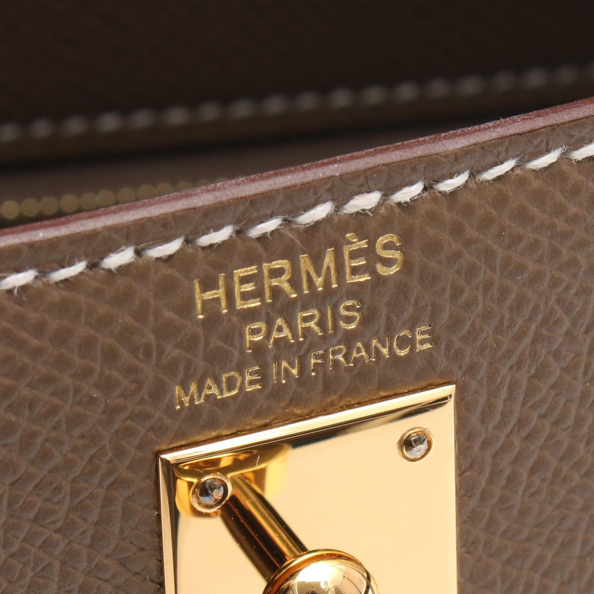 HERMES Kelly 25 Tricolor 2WAY Handbag