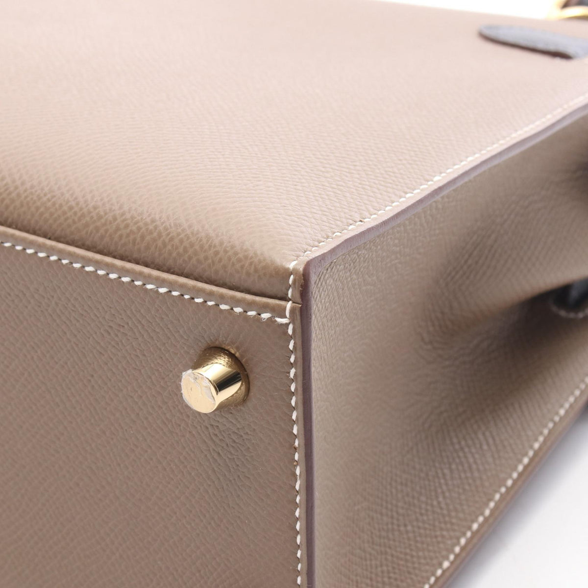 HERMES Kelly 25 Tricolor 2WAY Handbag