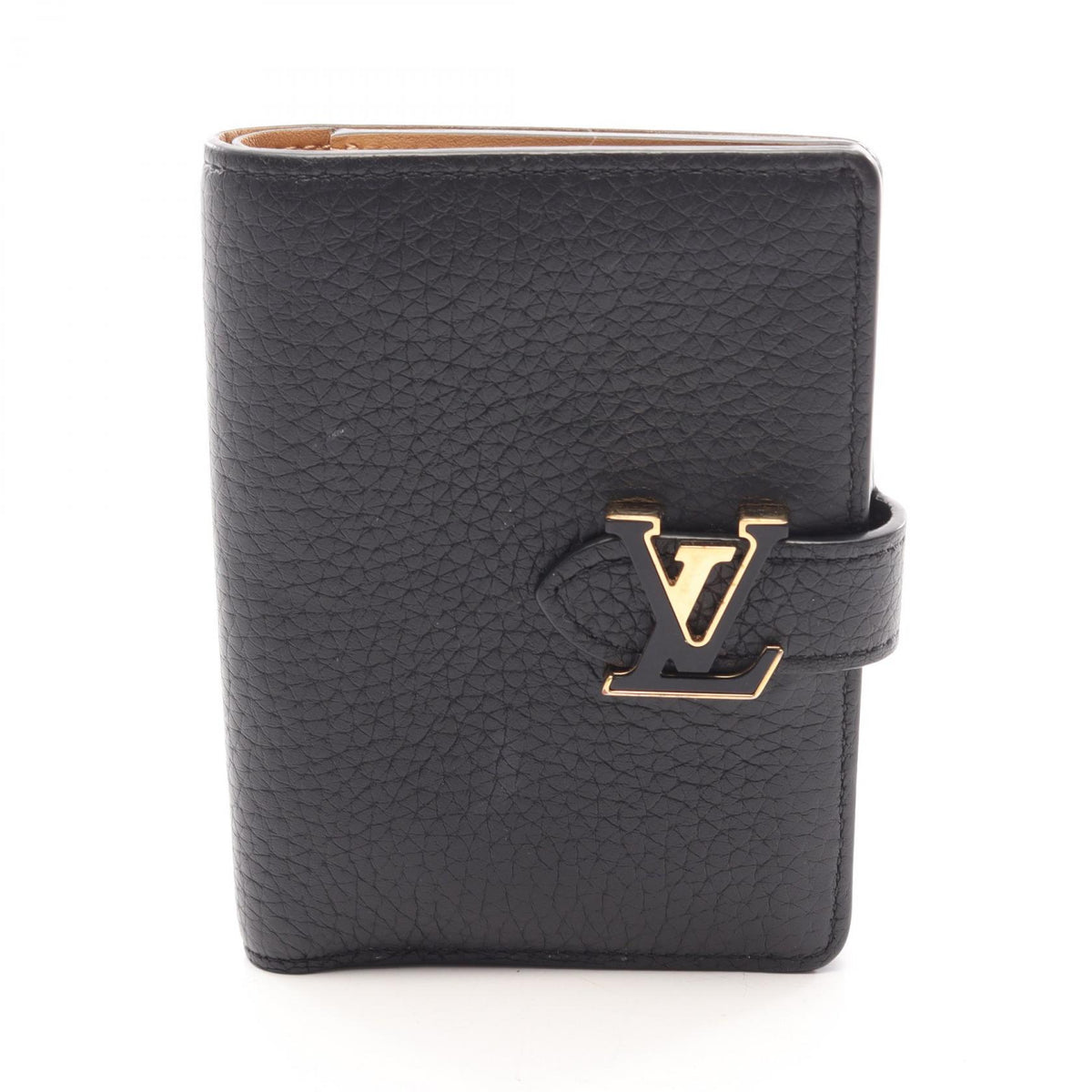 LOUIS VUITTON LV Taurillon Wallet Black
