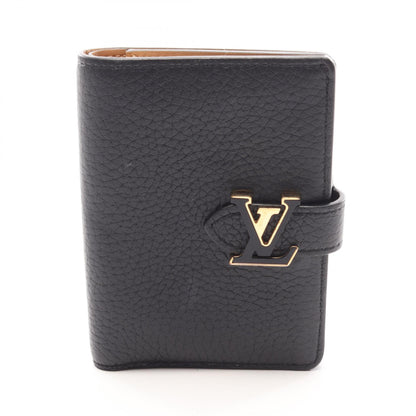 LOUIS VUITTON LV Taurillon Wallet Black