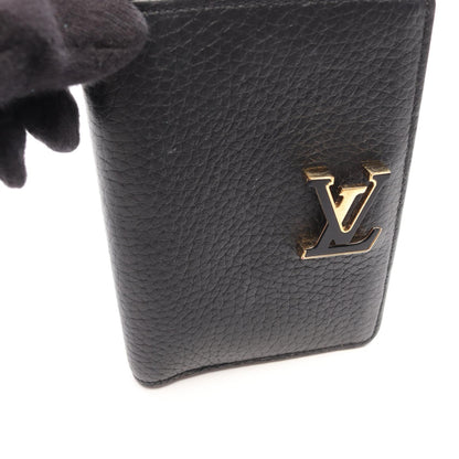 LOUIS VUITTON LV Taurillon Wallet Black