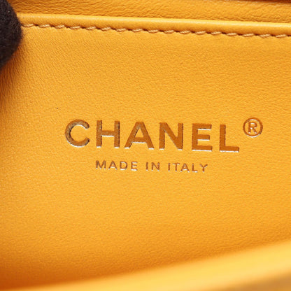 CHANEL Boy Chanel Small Caviar Bag Yellow
