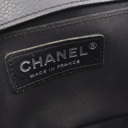CHANEL Boy Chanel Small Caviar Bag Black