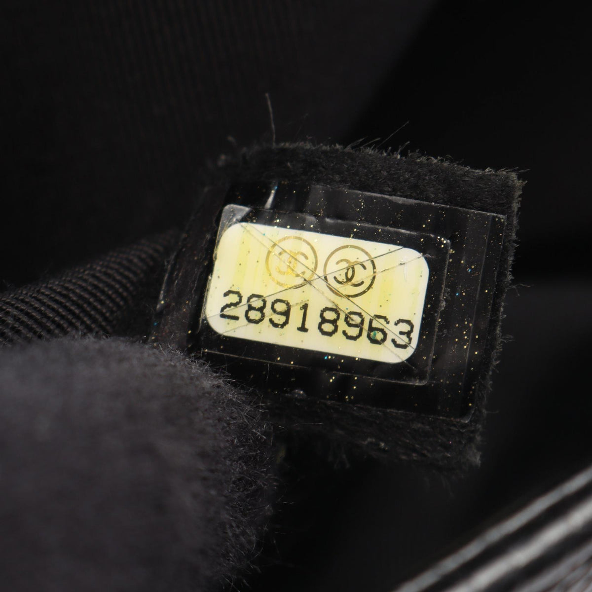 CHANEL Boy Chanel Small Caviar Bag Black