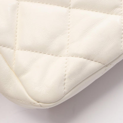 CHANEL Matelasse Heart Lock Bag White