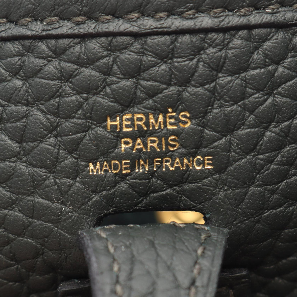 HERMES Evelyne TPM Vert Shoulder Bag