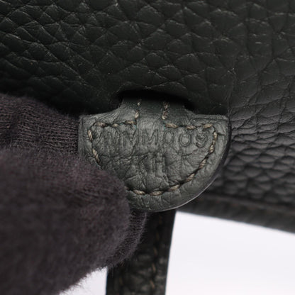 HERMES Evelyne TPM Vert Shoulder Bag